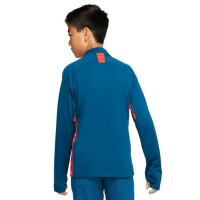 Nike Dri-Fit Academy Fussballoberteil Kinder blau/orange 128-137