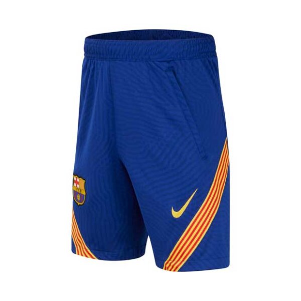 Nike FC Barcelona Strike Shorts Kinder blau 158-170