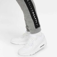 Nike Kylian Mbappe Hybrid Fleece Hose Kinder grau/schwarz 128-137
