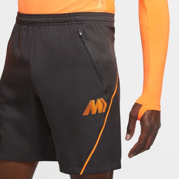 Nike Dri-Fit Mercurial Strike Shorts schwarz/orange M