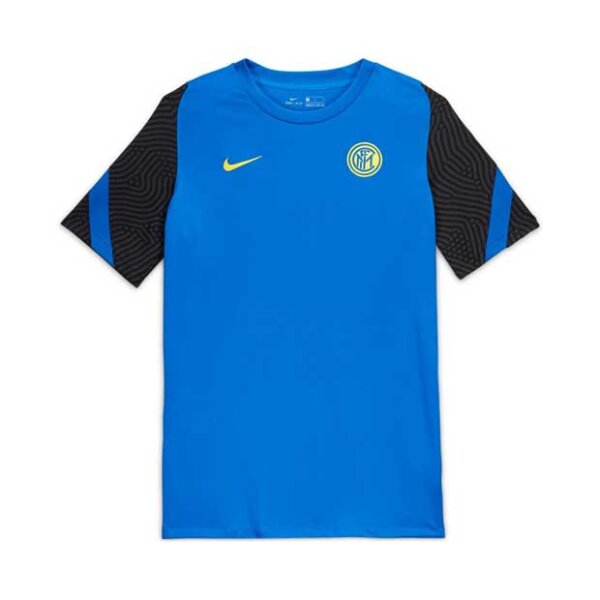 Nike Inter Mailand Strike Kurzarm-Fussballoberteil blau M