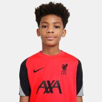 Nike FC Liverpool Strike Kurzarm-Fußballoberteil Kinder rot 128-137